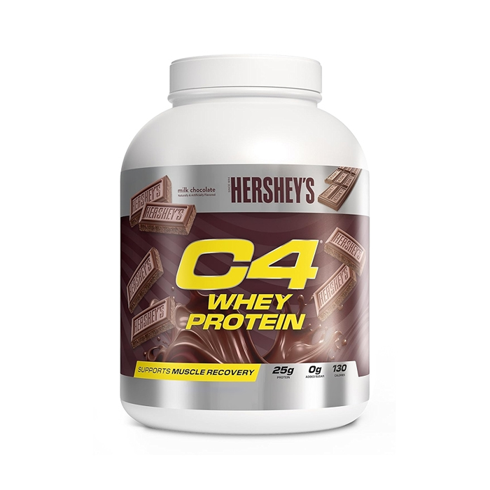 Cellucor C4 Whey Protein Powder Hershey’s Chocolate, Blend for Muscle Recovery, 1.61kg