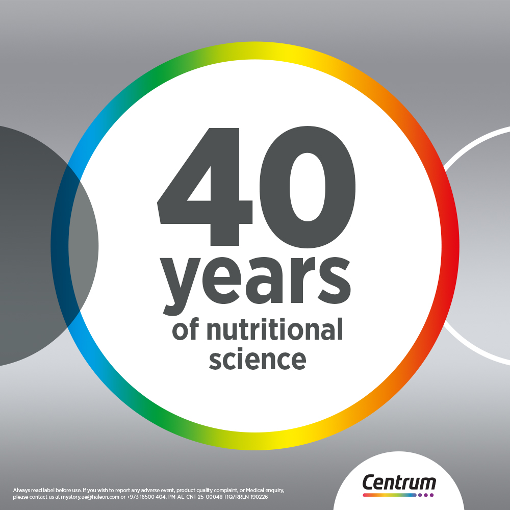 Centrum Silver Adult 50+ Multivitamin, Heart, Bone, Eye & Whole-Body Health Support, 100 Tablets