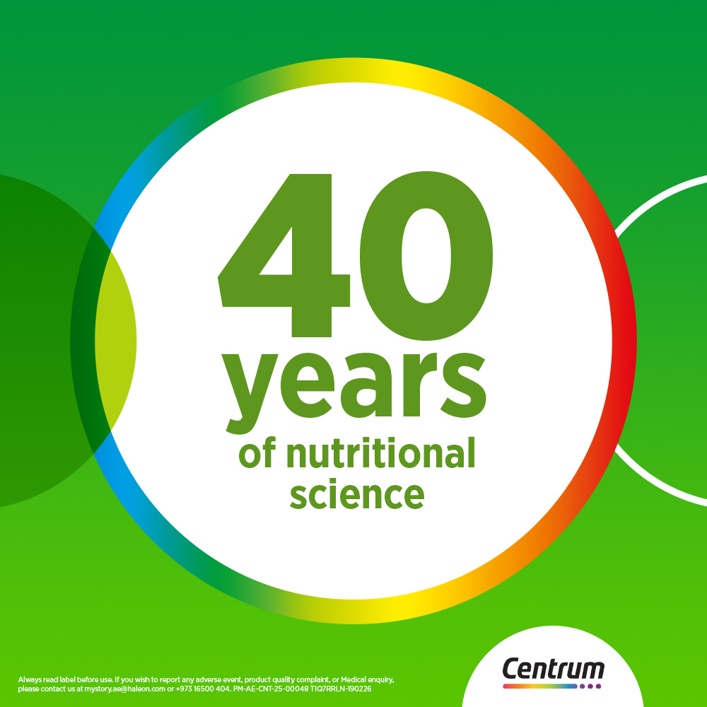Centrum Adult Multivitamin, Complete Daily Vitamins & Minerals for Energy, Immunity & Wellness, 30 Tablets