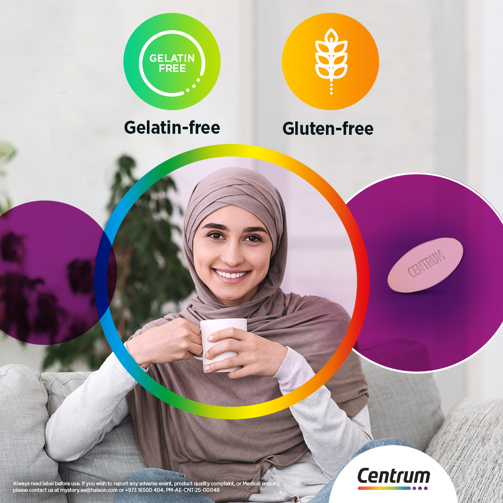Centrum Women Multivitamin & Mineral Tablets for Energy, Immunity and Bone Health, 30 Tablets