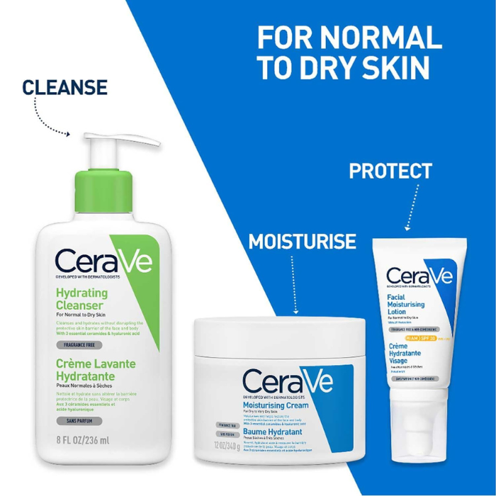Cerave AM Facial Moisturising Lotion Spf30 52ml