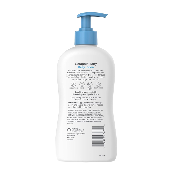 Cetaphil Baby Daily Lotion With Organic Calendula 400ml