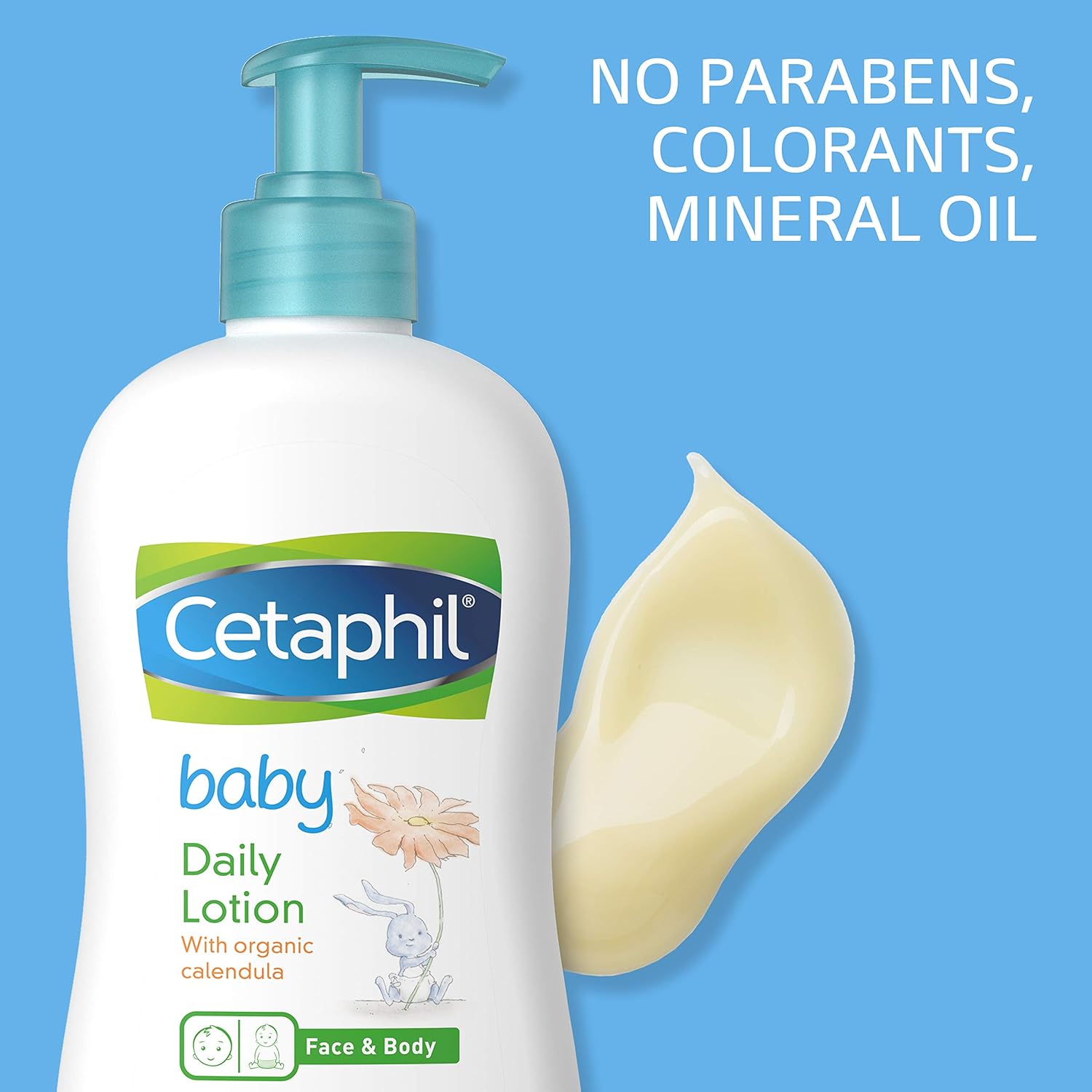 Cetaphil Baby Daily Lotion With Organic Calendula 400ml