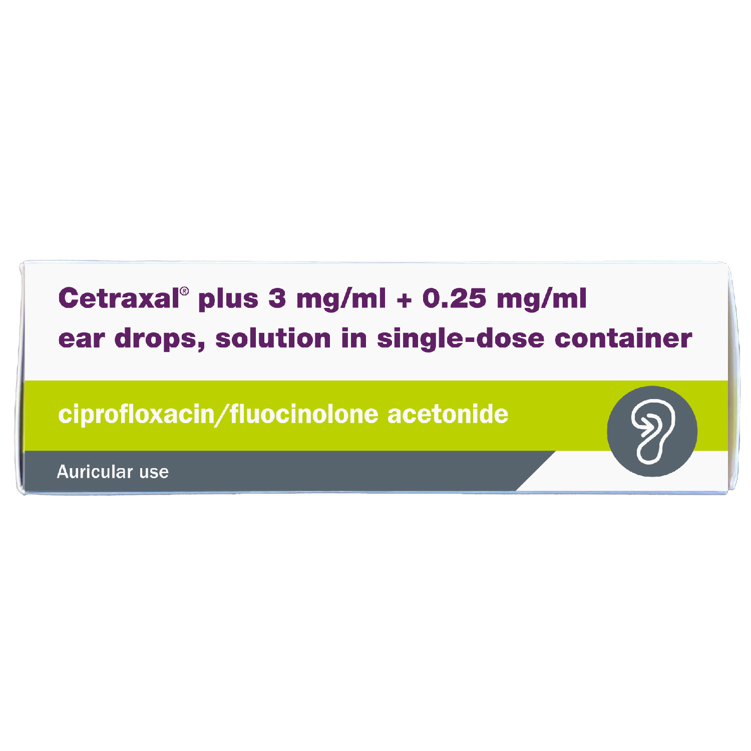 Cetraxal Plus Ear Drops 0.25ml X 15's