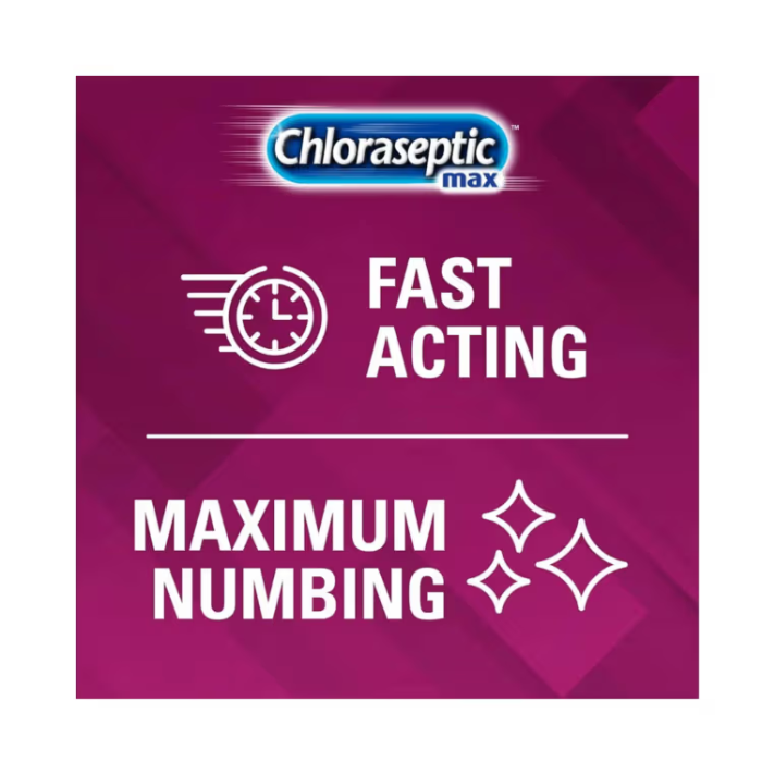 Chloraseptic Max Wild Berry 15's
