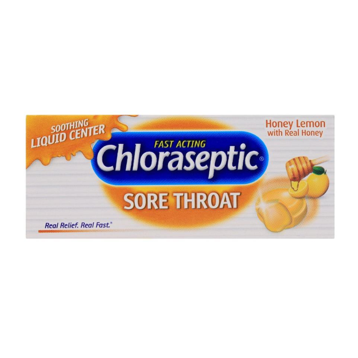 Chloraseptic Warming Honey+Lemon 18's