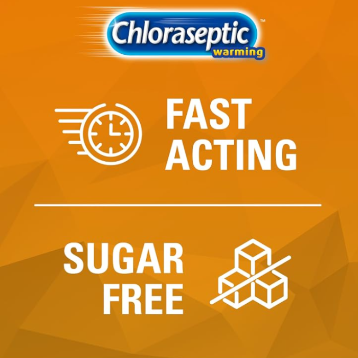 Chloraseptic Warming Honey Lemon Throat Spray 177ml