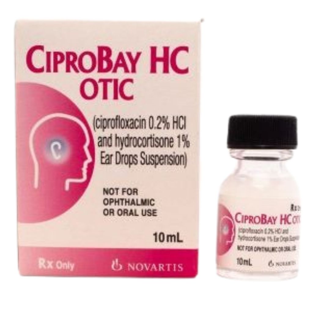 Ciprobay HC Otic Suspension 10ml