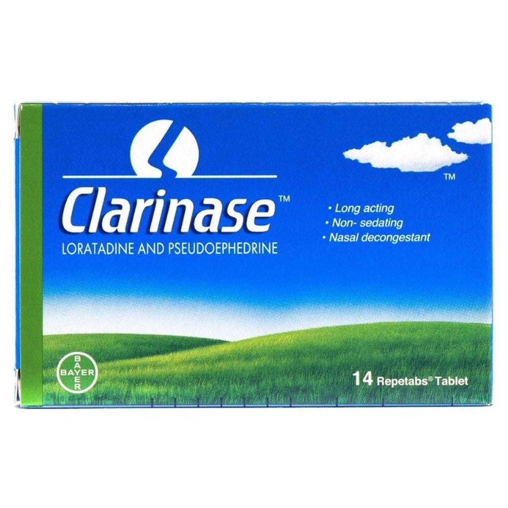 Clarinase Tablet Repetabs 14's