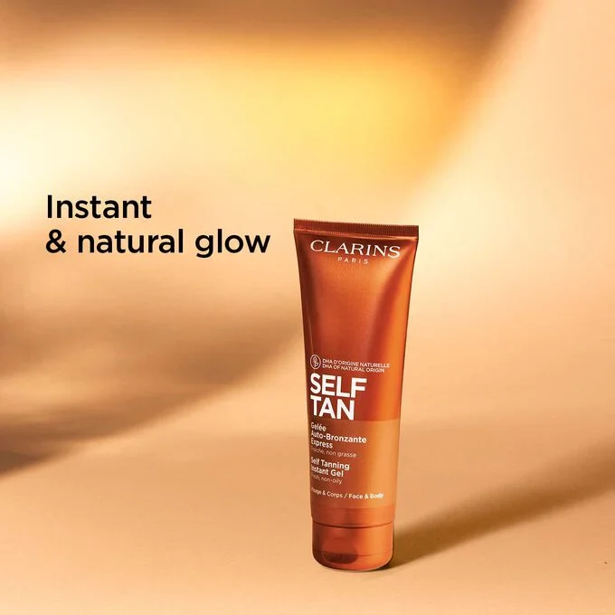 Clarins Self Tan Instant Face & Body Gel 125ml