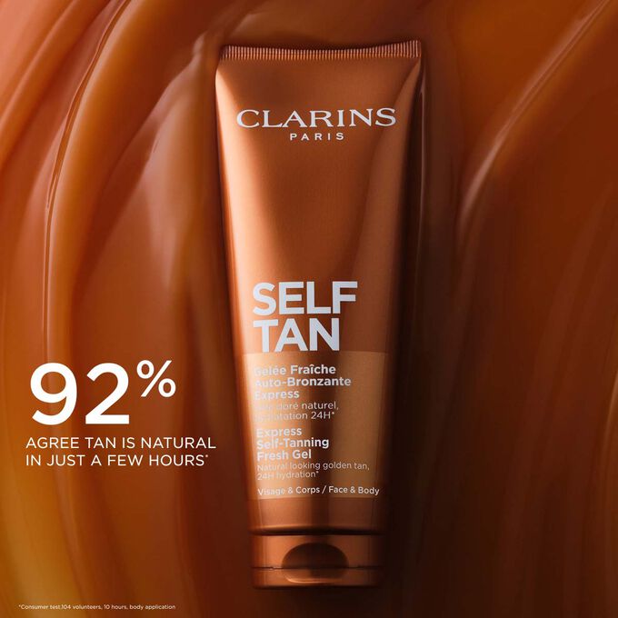 Clarins Self Tan Instant Face & Body Gel 125ml