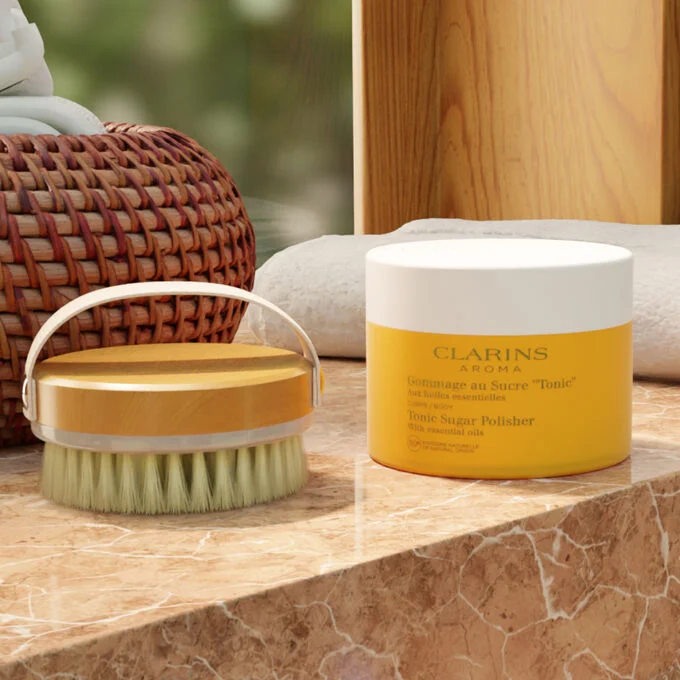 Clarins Tonic Sugar Polisher Body Scrub 250g