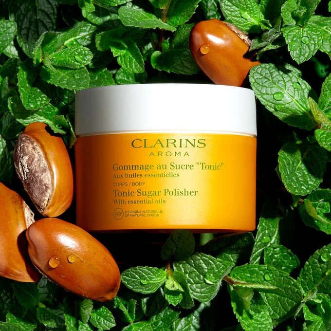 Clarins Tonic Sugar Polisher Body Scrub 250g