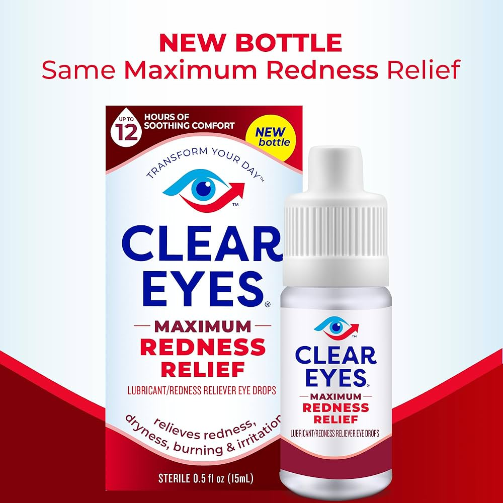 Clear Eyes Redness Relief Drops 15 ml