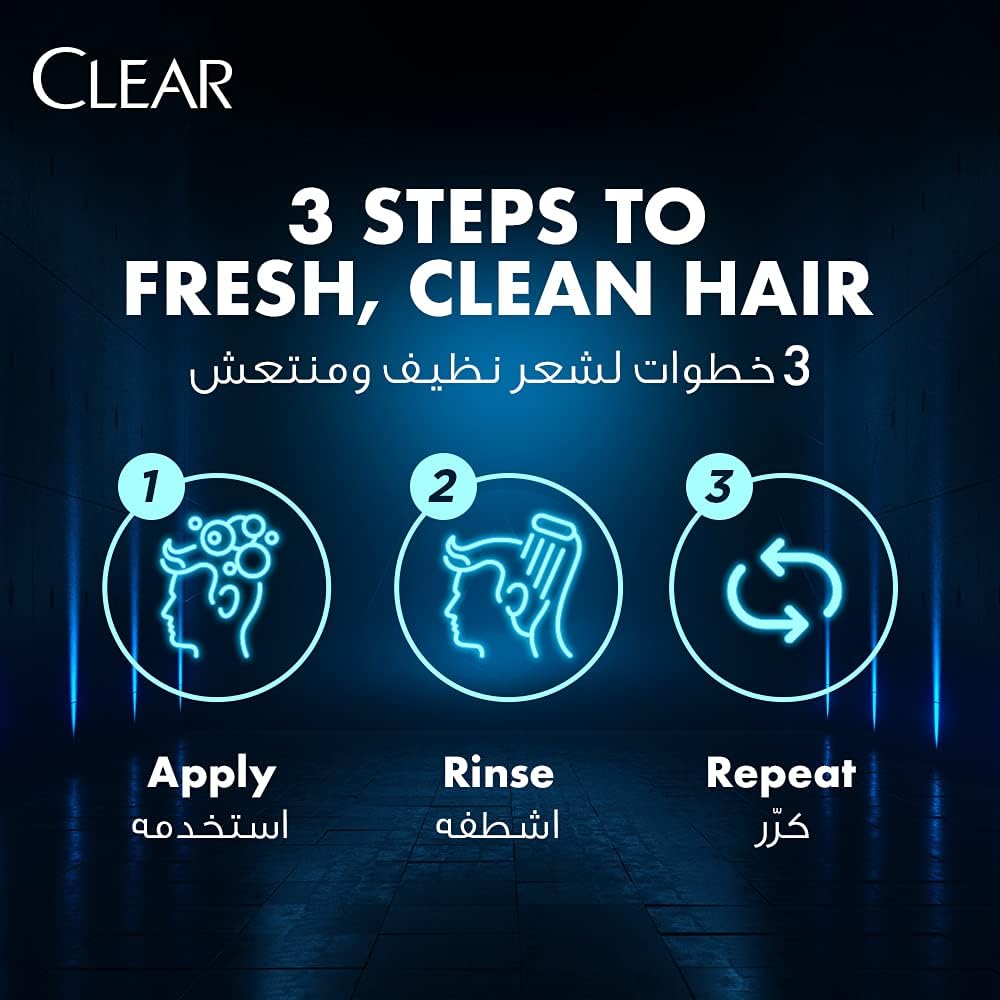 Clear Men's Deep Cleanse Shampoo 400ml