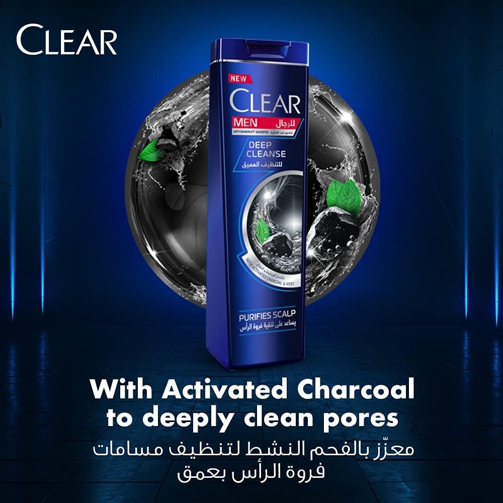 Clear Men's Deep Cleanse Shampoo 400ml