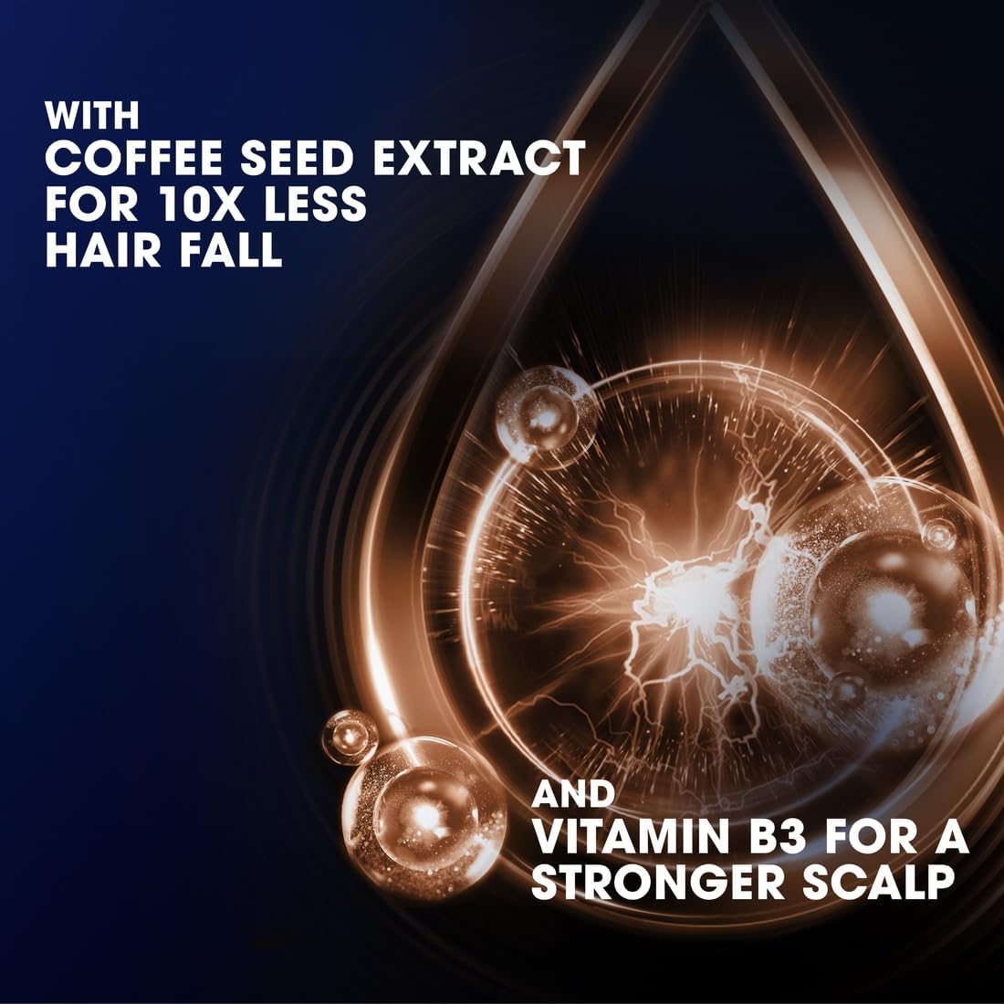 Clear Men 2-in-1 Anti-Dandruff Hair Fall Defence Shampoo & Conditioner with Coffee & Ginseng - 400ml