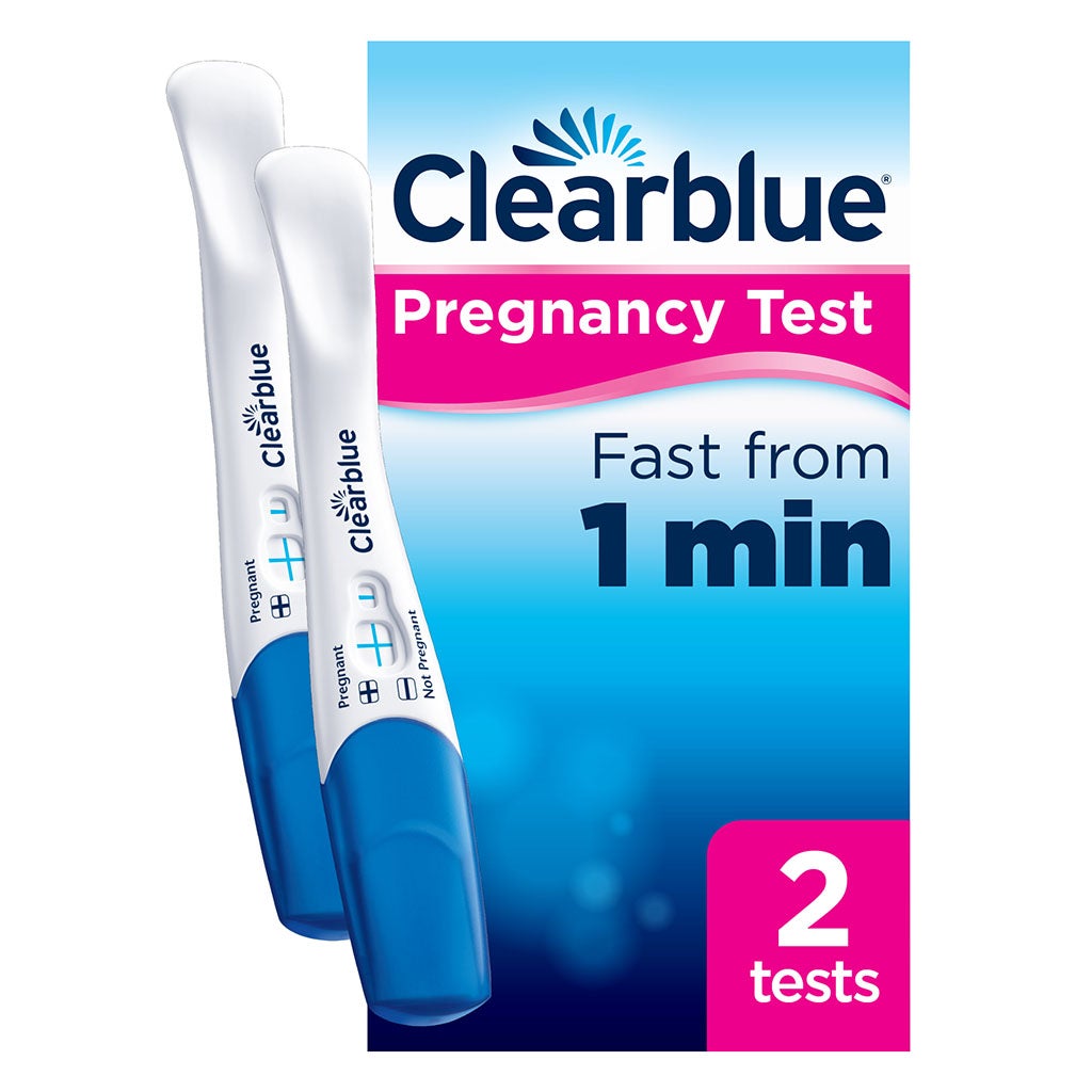 Clearblue Pregnancy Test Rapid Detection – Over 99% Accurate, Fast Results in 1 Minute 2 Tests