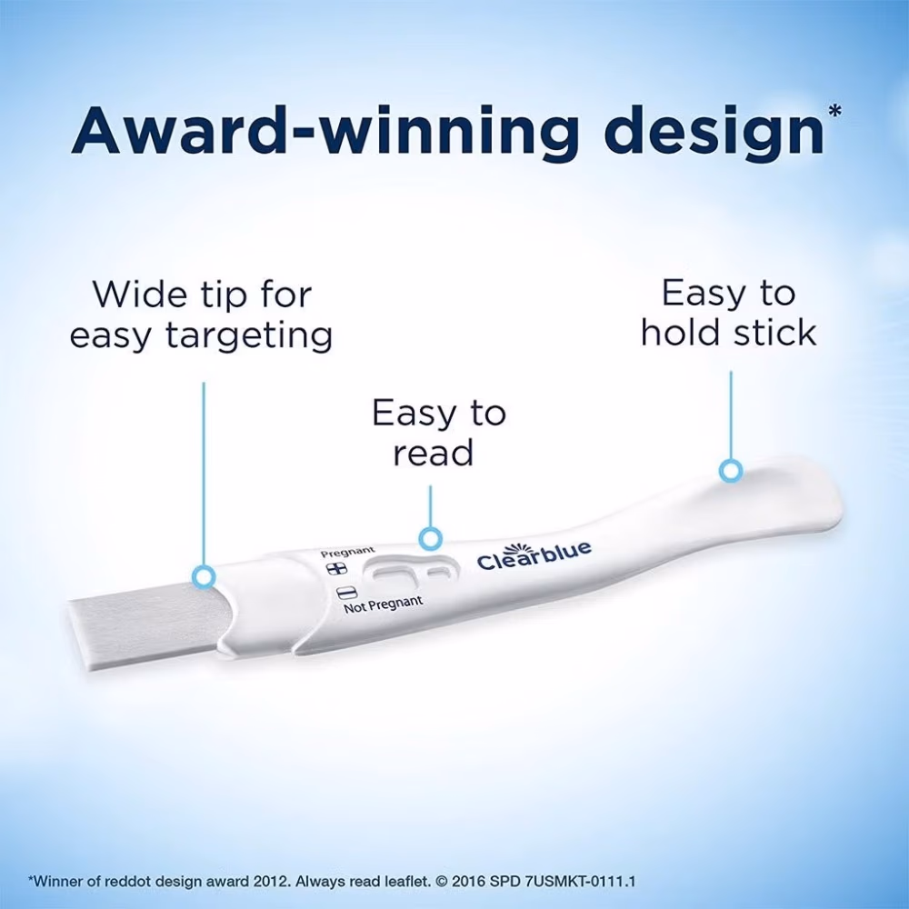 Clearblue Pregnancy Test Rapid Detection – Over 99% Accurate, Fast Results in 1 Minute  2 Tests