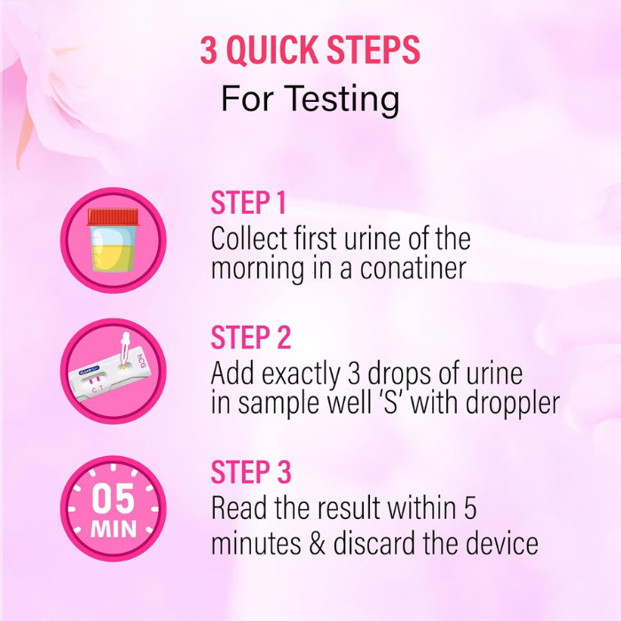 Cleartest Pregnancy Rapid Test Midstream 2 Test/Box