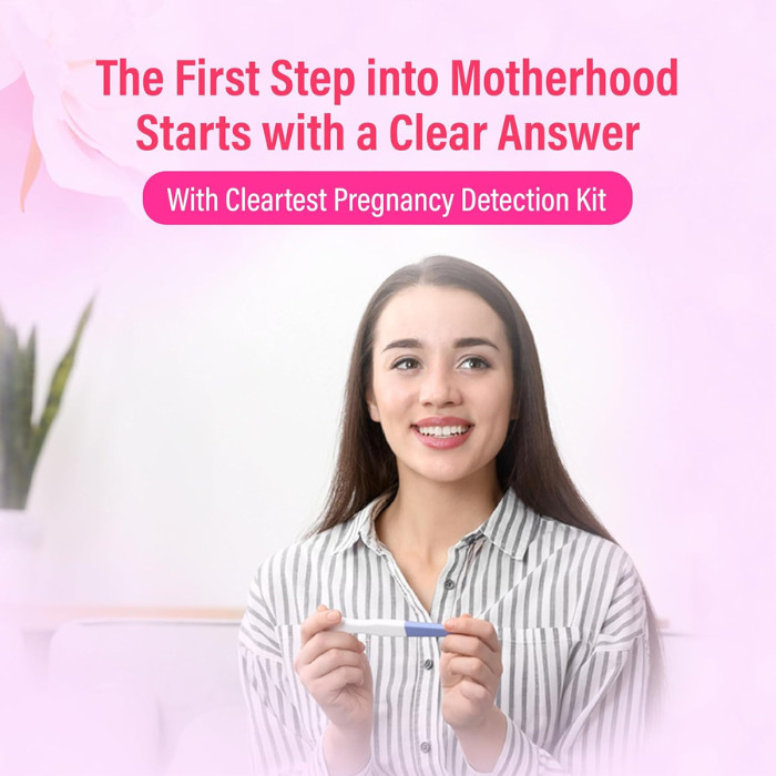Cleartest Pregnancy Rapid Test Midstream 2 Test/Box