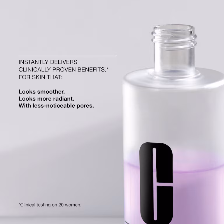 Clinique Clarifying Lotion 2, Dry to Combination Skin Exfoliating Toner for Balanced, Smoother Skin, 200ml
