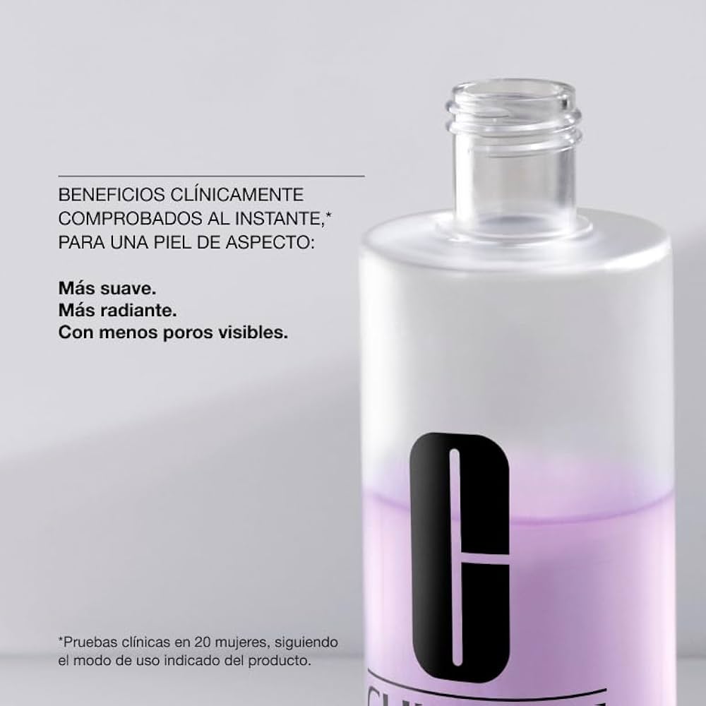 Clinique Clarifying Lotion 2, Dry to Combination Skin Exfoliating Toner for Balanced, Smoother Skin, 400ml