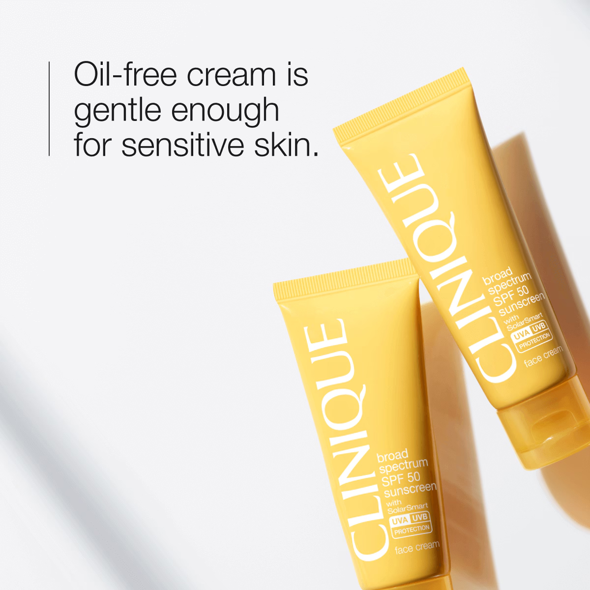 Clinique Broad Spectrum (SPF50) Sunscreen Face Cream, High UV Protection with Antioxidants, 50ml