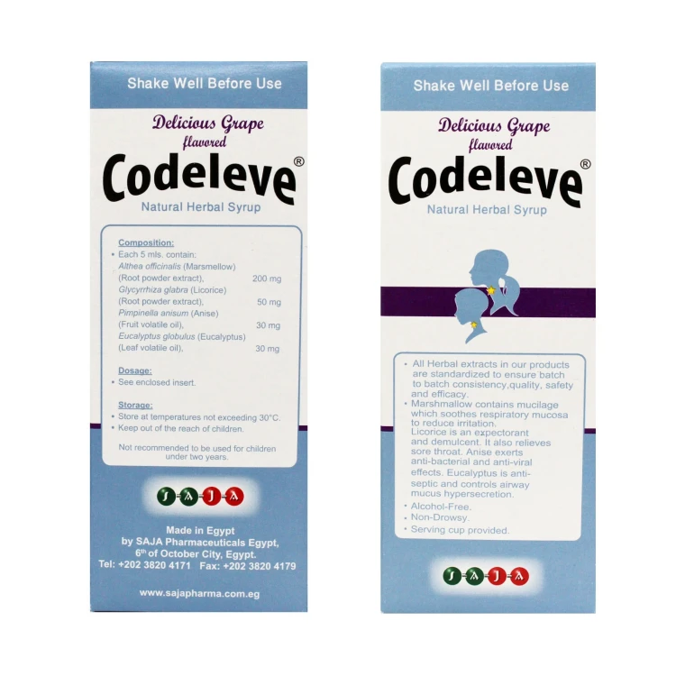 Codeleve Herbal Dry Cough Syrup 120ml