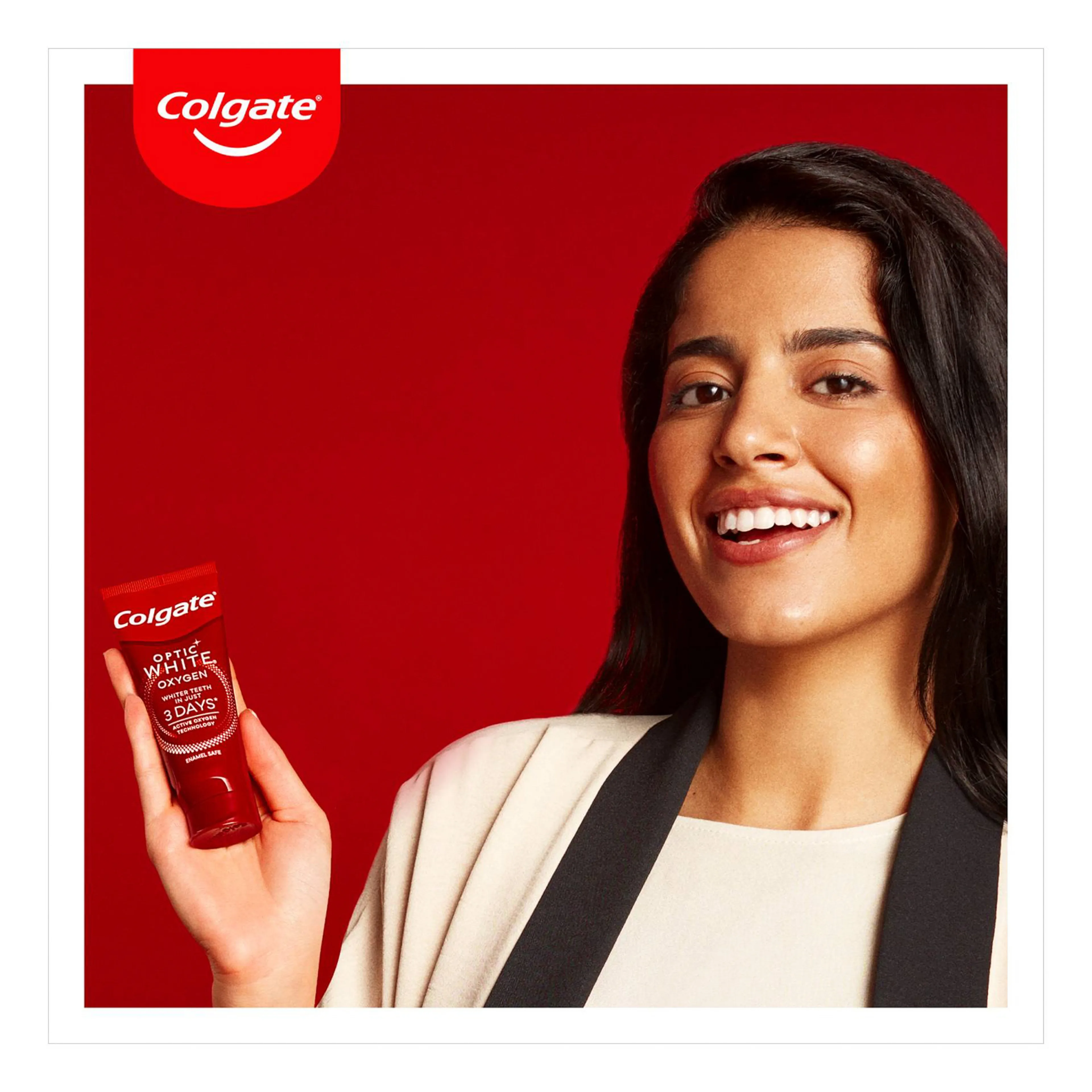 Colgate Optic White Oxygen Toothpaste 50ml