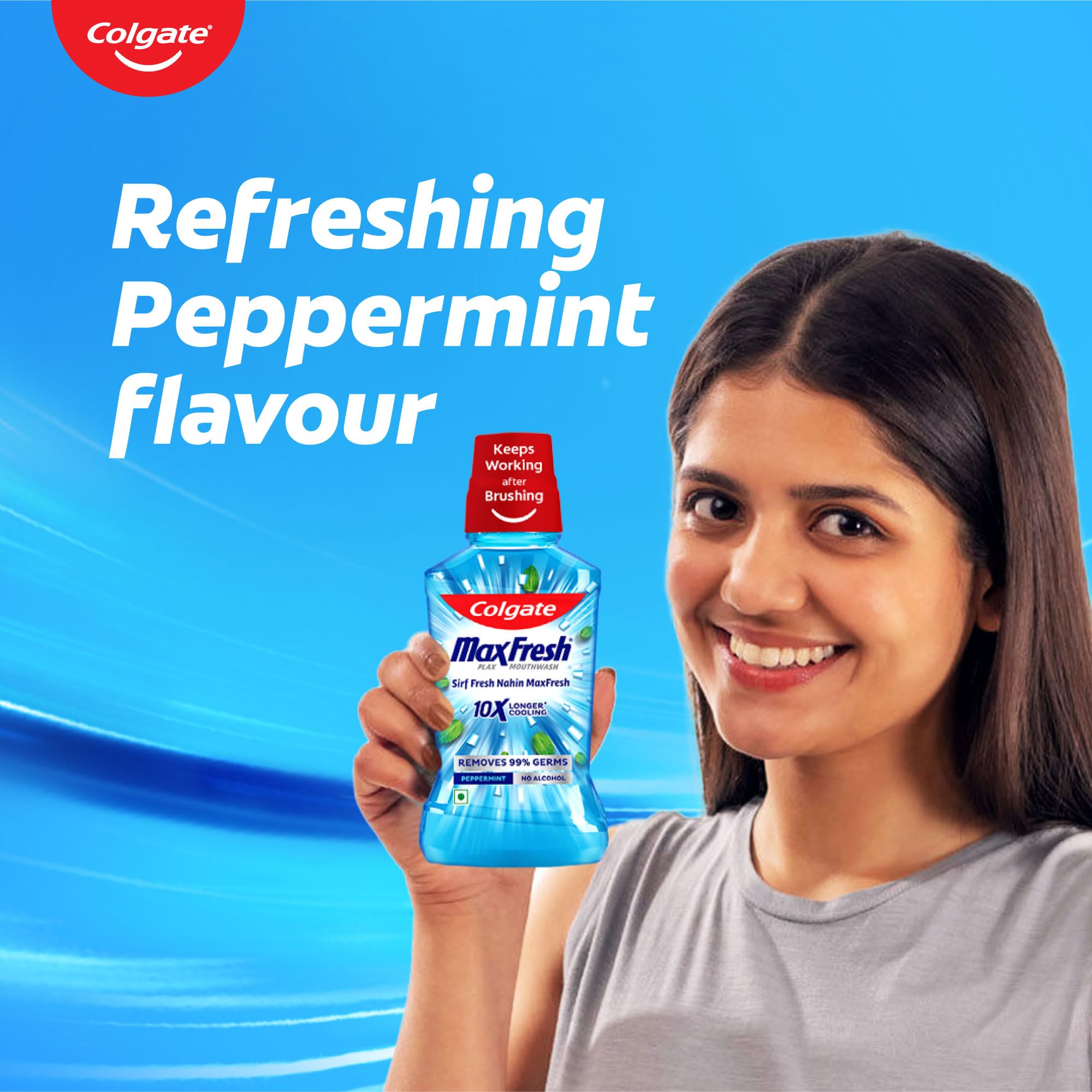 Colgate Plax Peppermint Mouth Wash 500 ml