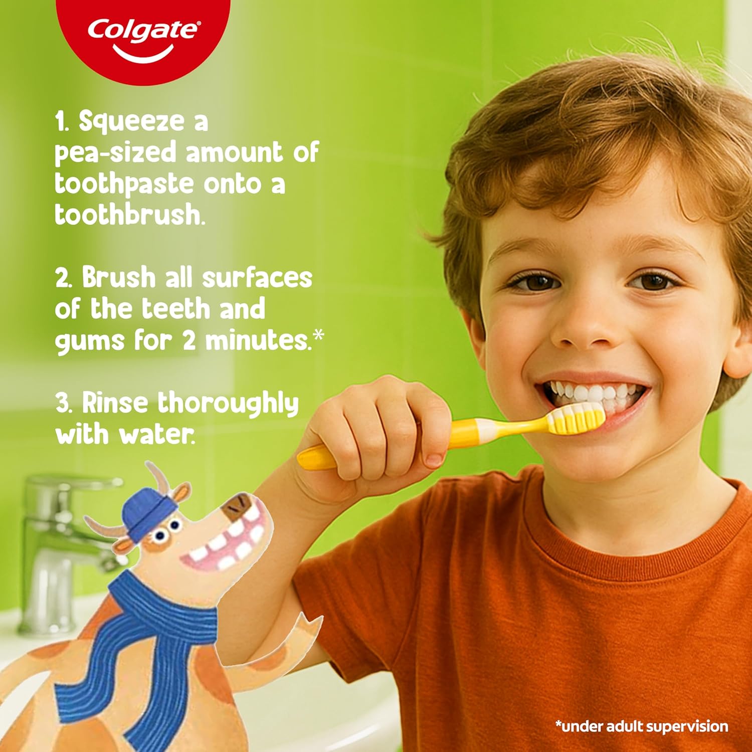 Colgate Toothpaste 6-9 Kids Strawberry Mint Flavor 60ml