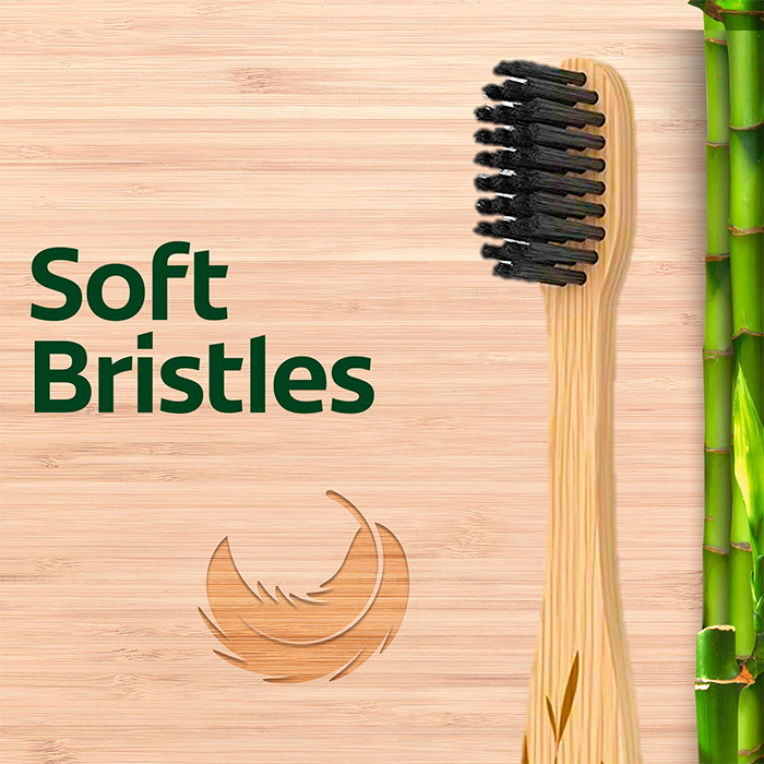 Colgate Toothbrush Bamboo Charcoal Soft Souple
