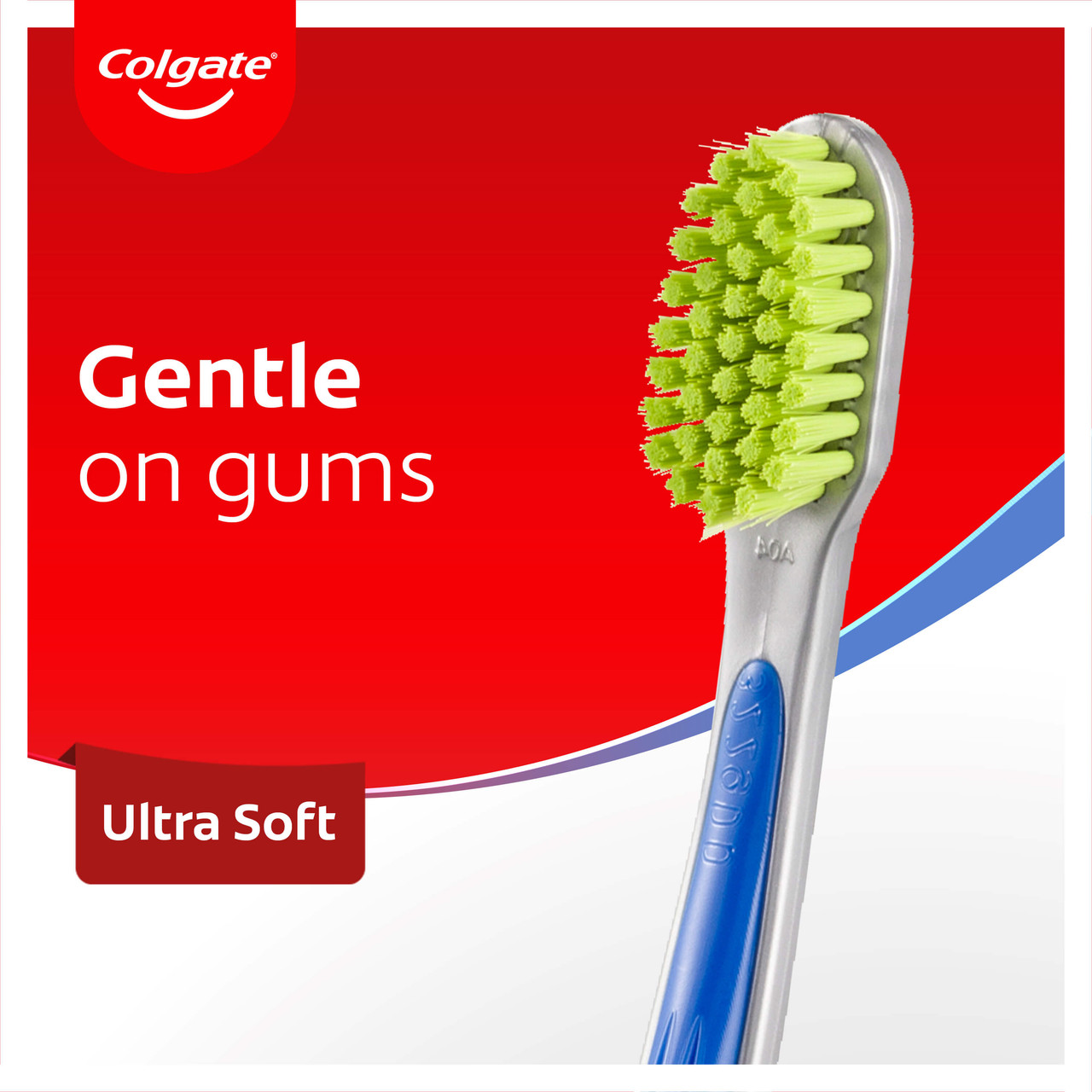 Colgate Ultra Soft Toothbrush Compact Head x2