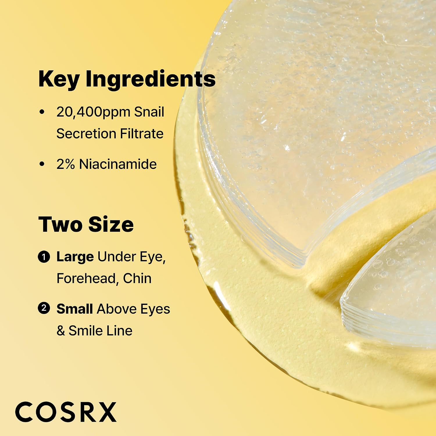 CosRx Advanced Snail Hydrogel Eye Patch 90G 60s 2305