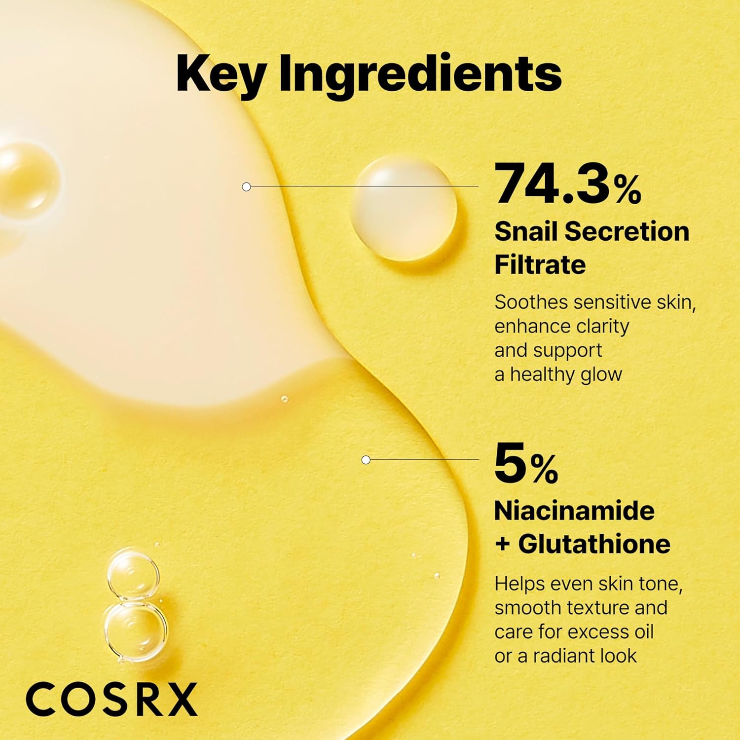 Cosrx Advanced Snail Radiance Dual Essence 80ml