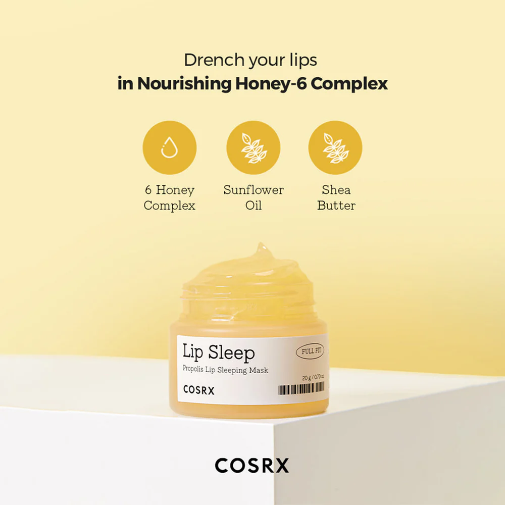 Cosrx Full Fit Propolis Lip Sleeping Mask 20g