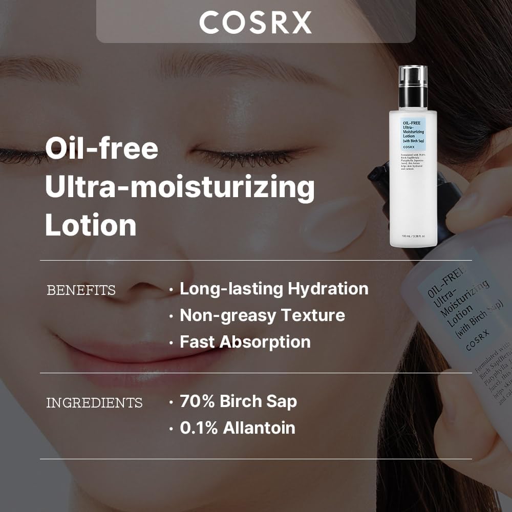 Cosrx Oil-Free-Ultra-Moisturizing Lotion 100ml