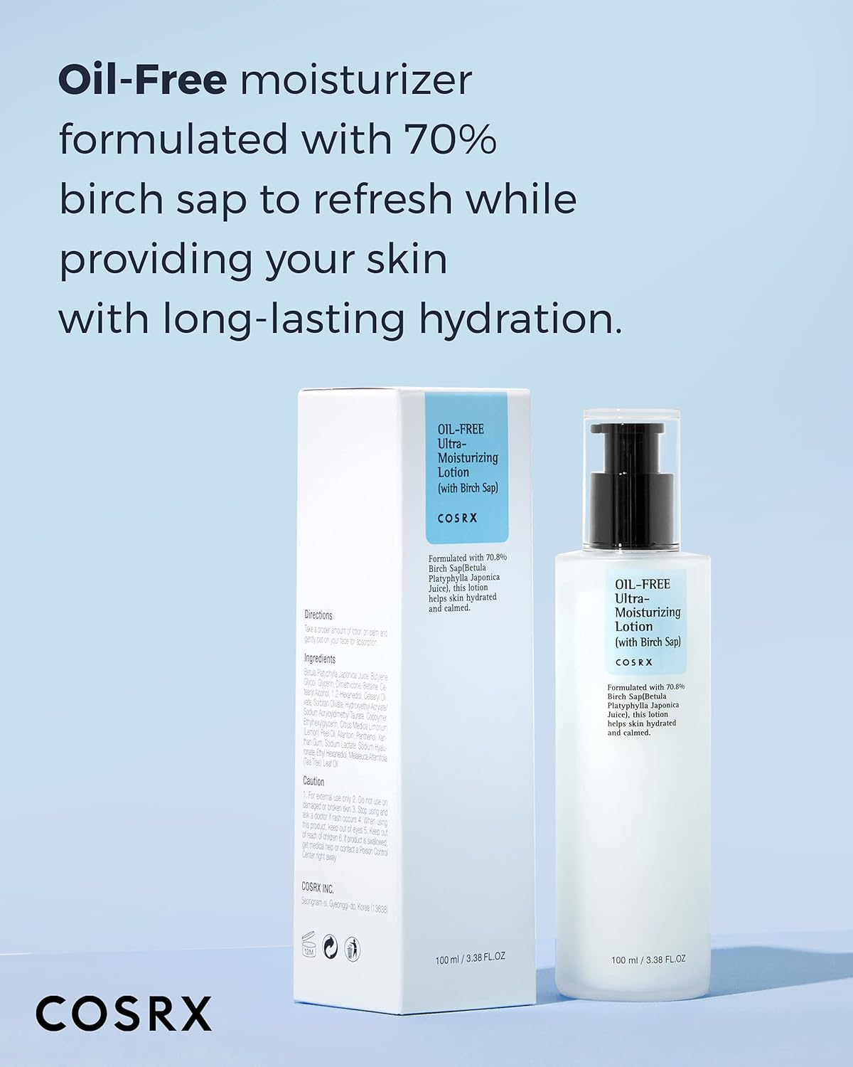 Cosrx Oil-Free-Ultra-Moisturizing Lotion 100ml