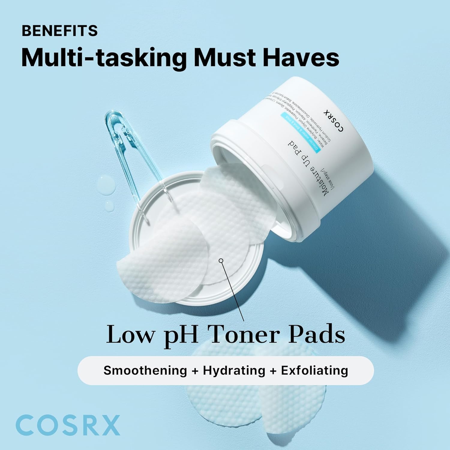 Cosrx One Step Moisture Up Pad 70 Pads 140ml