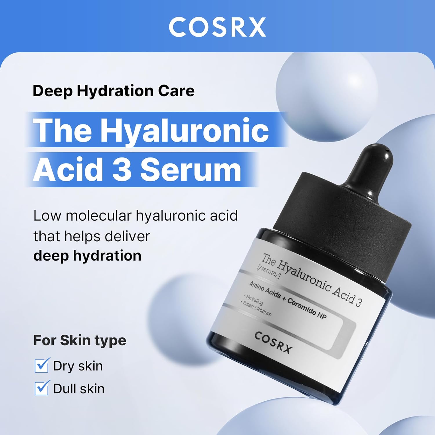 Cosrx The Hyaluronic Acid 3 Serum 20ml