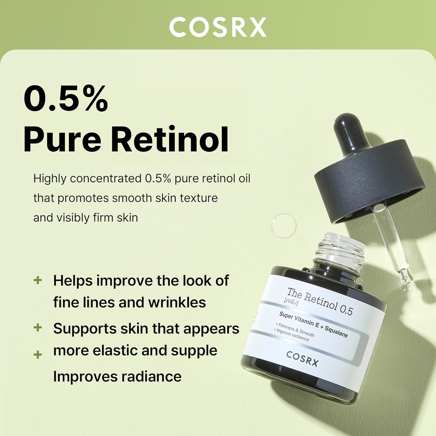 Cosrx The Retinol 0.5 Oil 20ml