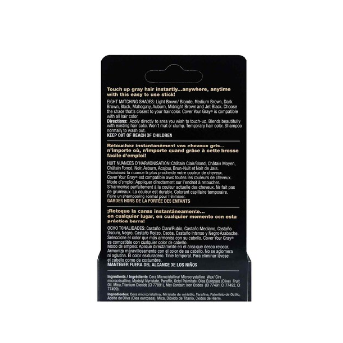 Cover Your Gray Touch-Up Stick Black 4.2 g