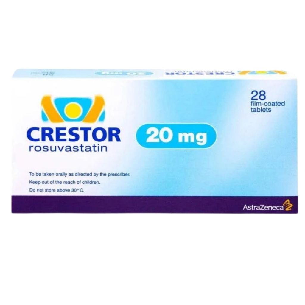 Crestor 20mg Tablet 28's