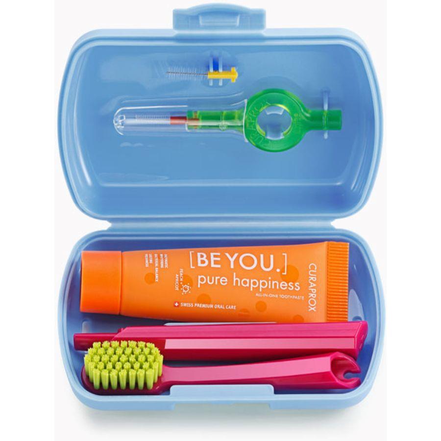 Curaprox UHS260 Travel Set Toothbrush + Toothpaste Kit