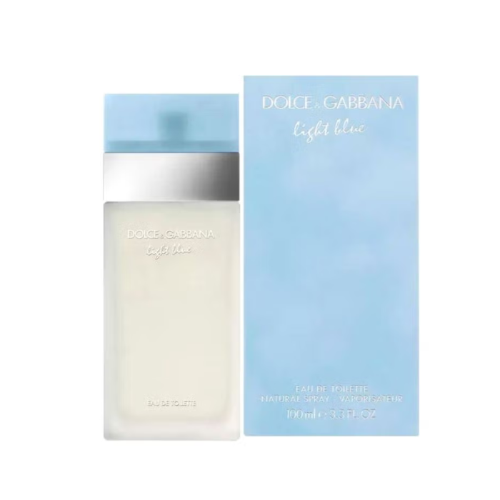 Dolce & Gabbana Light Blue for Women Eau de Toilette, Fresh Floral Fruity Fragrance, 100ml