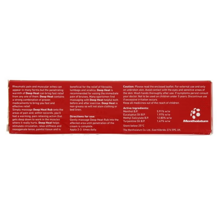 Deep Heat Rub 35gm Tube