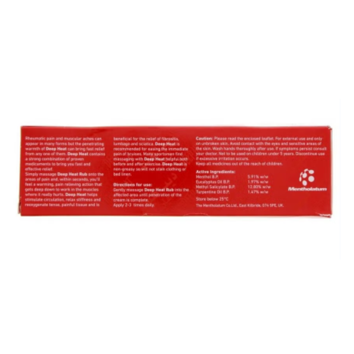Deep Heat Rub 67 g Tube