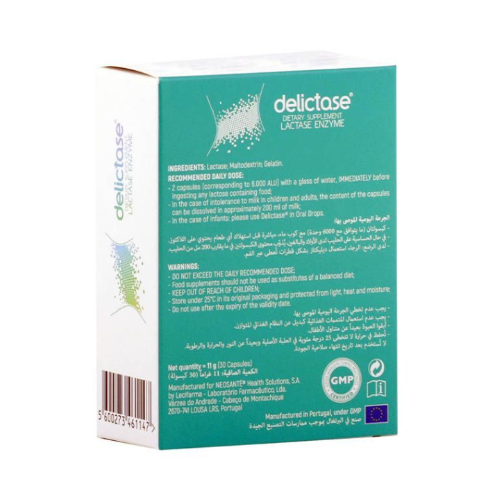 Delictase 30MG Cap 30s