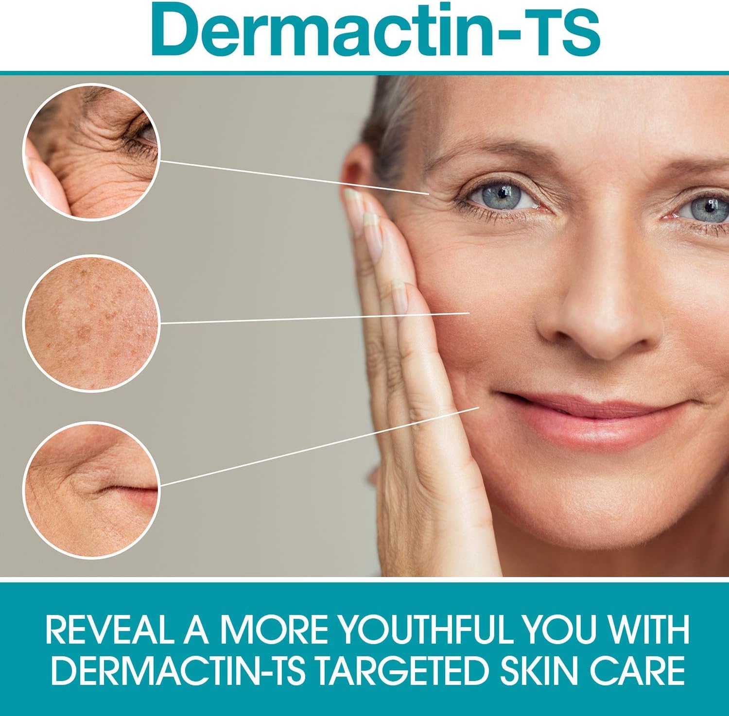 قناع الوجه المضاد للشيخوخة من Dermactin-Ts - عدد 1